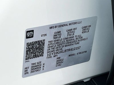 2026 Cadillac Escalade Platinum Sport