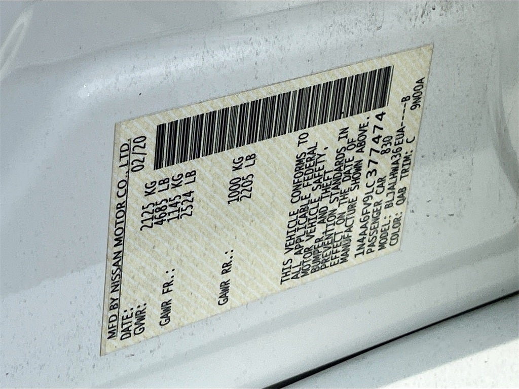 2020 Nissan Maxima Platinum