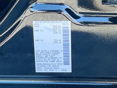 2025 Nissan Altima 2.5 S