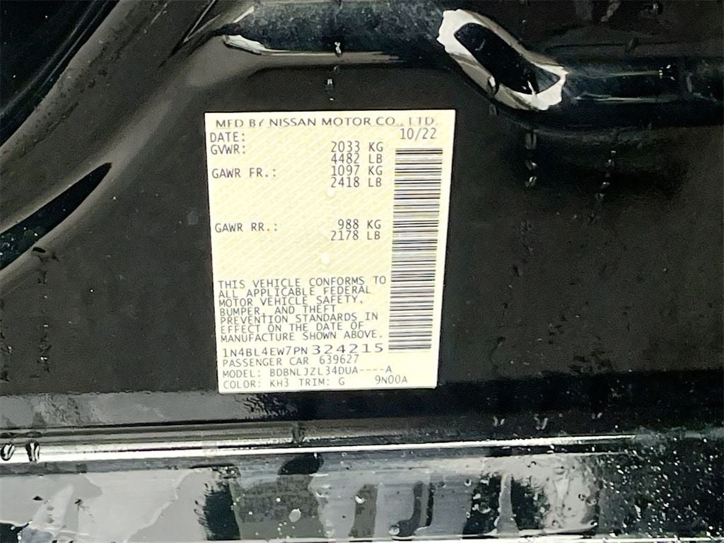 2023 Nissan Altima 2.5 SL