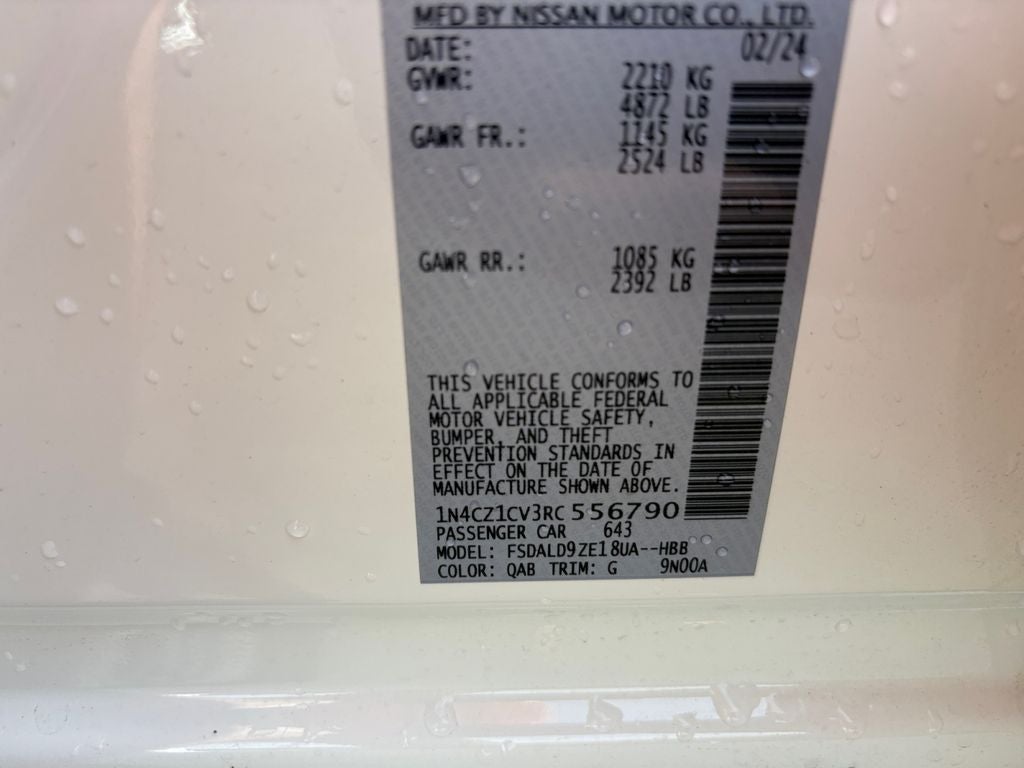2024 Nissan Leaf SV Plus