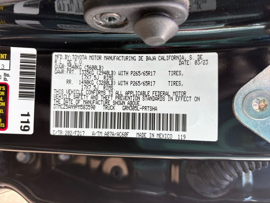 2023 Toyota Tacoma TRD Sport V6