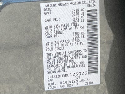 2024 Nissan Murano Platinum