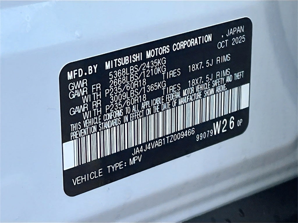 2026 Mitsubishi Outlander Trail Edition