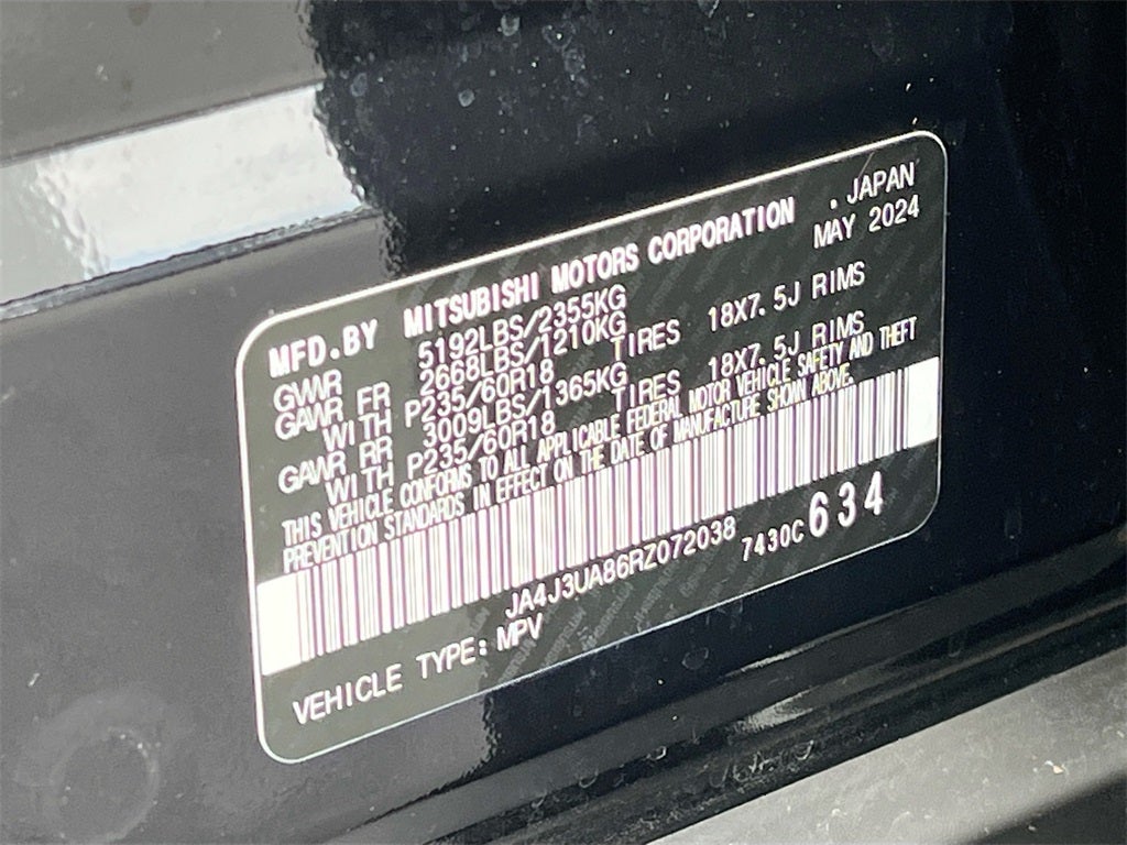 2024 Mitsubishi Outlander ES