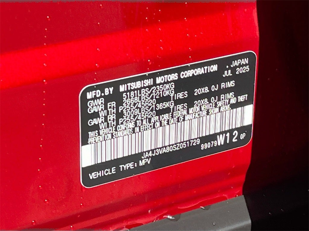 2025 Mitsubishi Outlander SE Tech Package