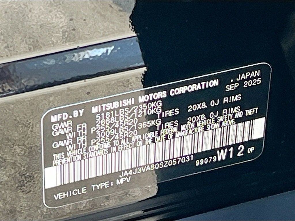 2025 Mitsubishi Outlander SE