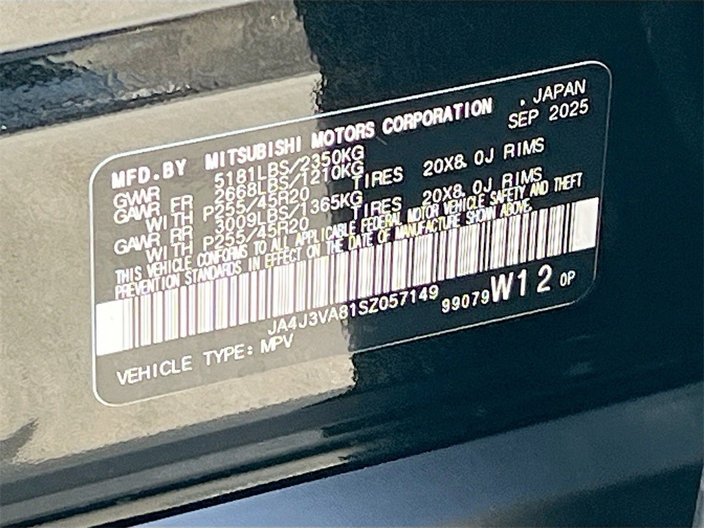 2025 Mitsubishi Outlander SE