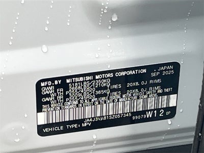 2025 Mitsubishi Outlander SE