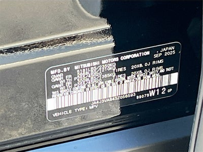 2025 Mitsubishi Outlander SE