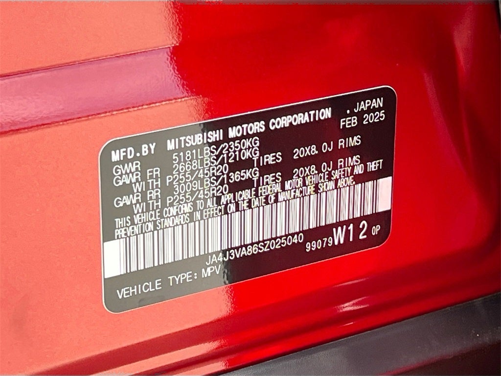 2025 Mitsubishi Outlander SE Tech Package