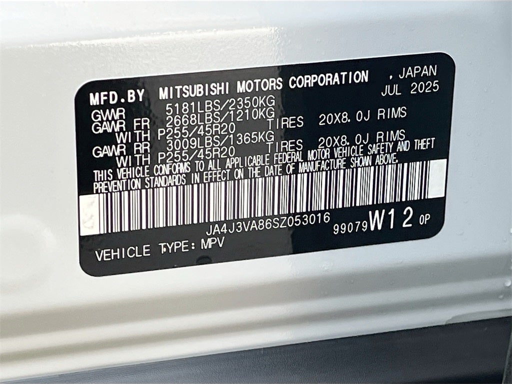 2025 Mitsubishi Outlander SE Tech Package