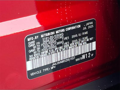 2025 Mitsubishi Outlander SE Tech Package