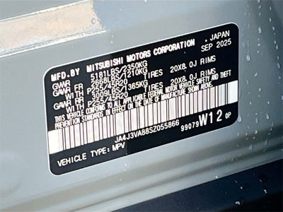 2025 Mitsubishi Outlander SE