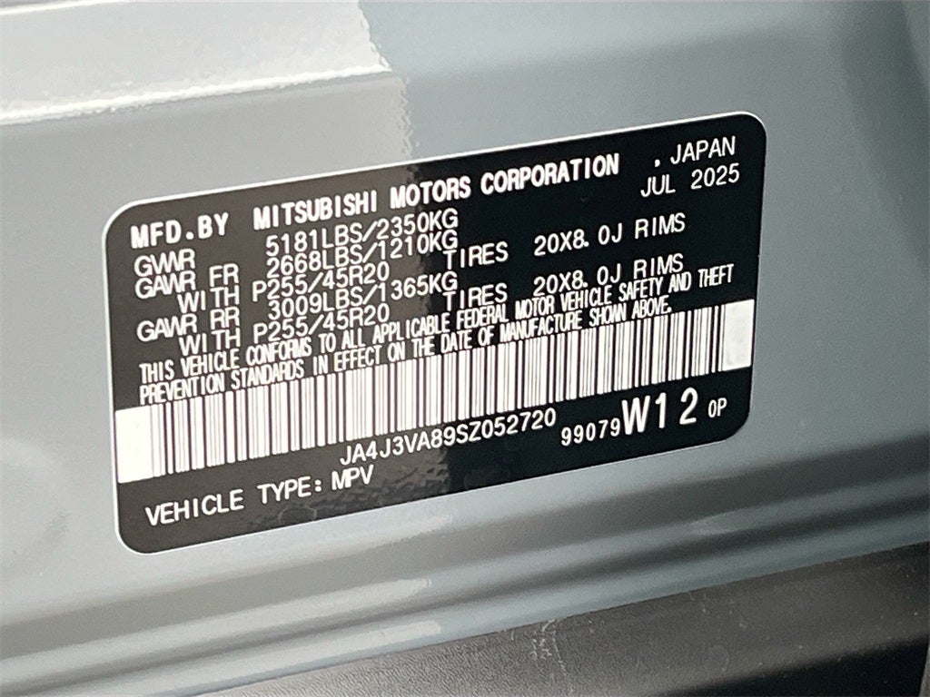 2025 Mitsubishi Outlander SE Tech Package