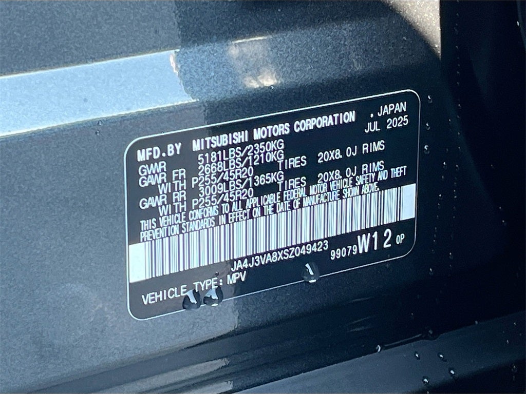 2025 Mitsubishi Outlander SE Tech Package