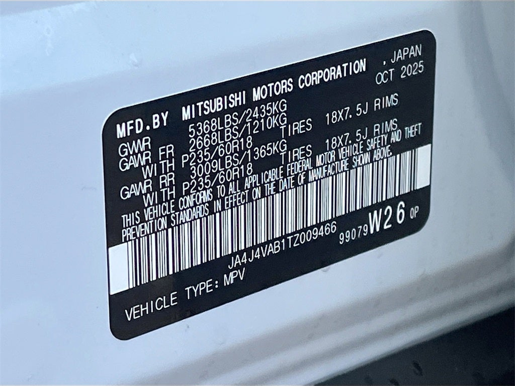 2026 Mitsubishi Outlander Trail Edition