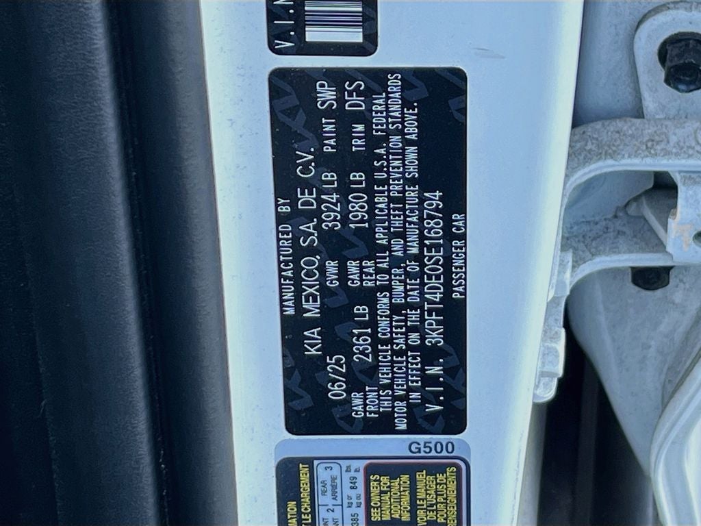 2025 Kia K4 LXS