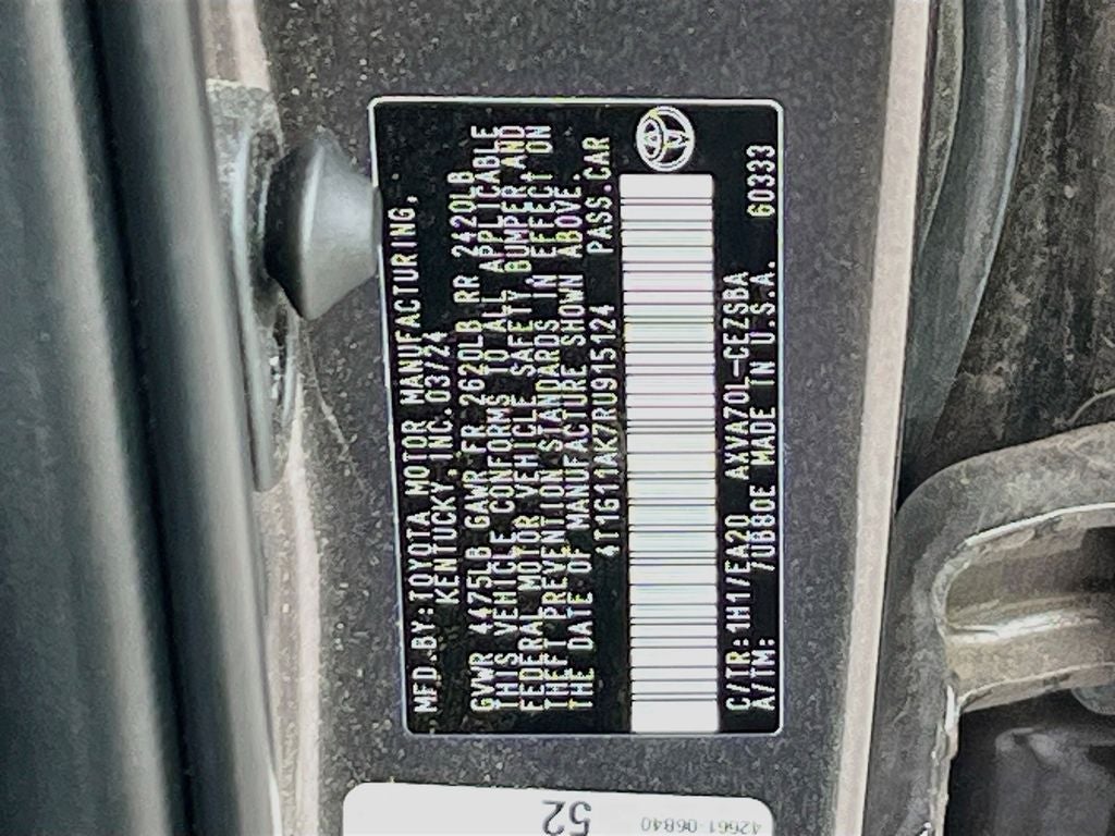 2024 Toyota Camry SE