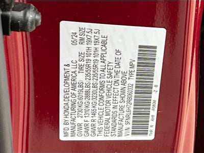 2024 Honda Odyssey Sport