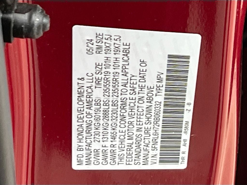 2024 Honda Odyssey Sport