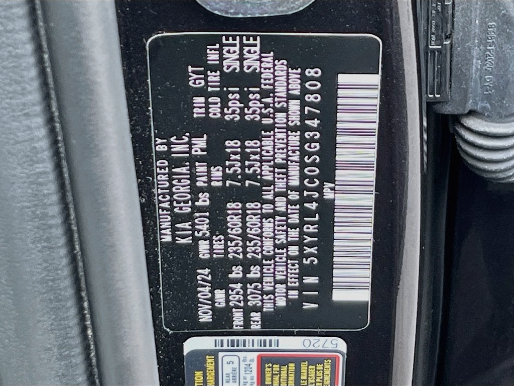 2025 Kia Sorento S