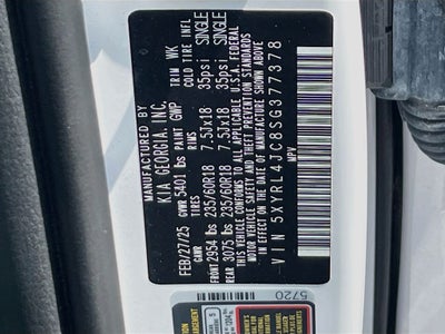 2025 Kia Sorento S
