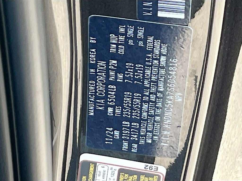 2025 Kia Carnival Hybrid EX