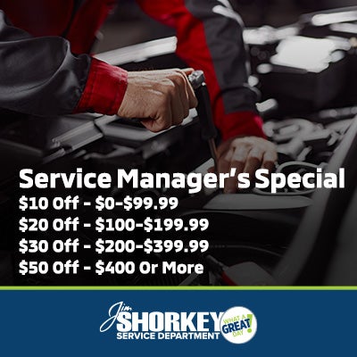 Service Manager's Special