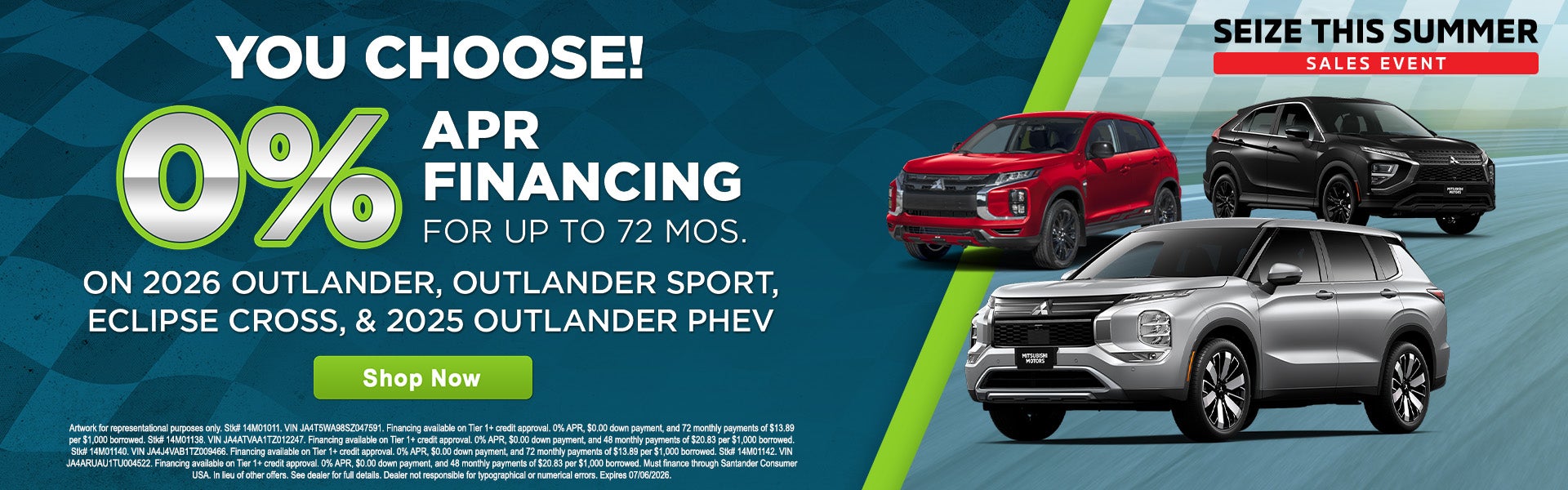 0% APR Financing